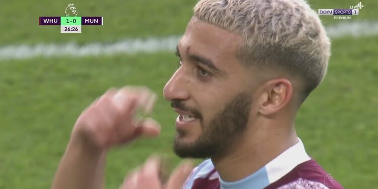 Video: Le but de Saïd Benrahma face à Manchester United 1