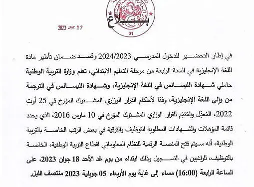 tawdif.education.dz inscription 2024 1