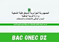 bac algerie