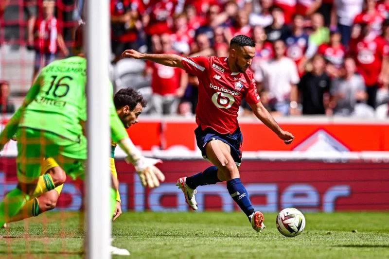 Le but d’Ounas face à Nantes vidéo