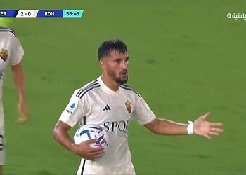 video:Houssem Aouar buteur pour l’AS Roma face à l’Hellas Vérone ! 15