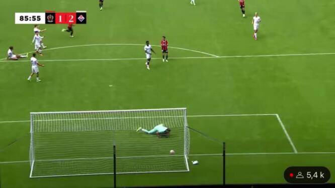 Le BUT MAGNIFIQUE de Badredine Bouanani face à la Fiorentina ! video