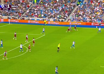 La passe décisive de dingue de Saïd Benrahma face à Brighton ! 1