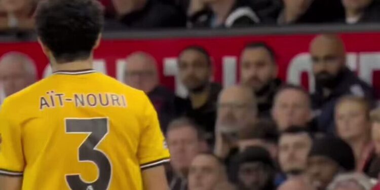 résumé : match de Ait Nouri vs Manchester United 1