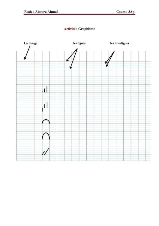 Activité de graphisme. 3AP 1