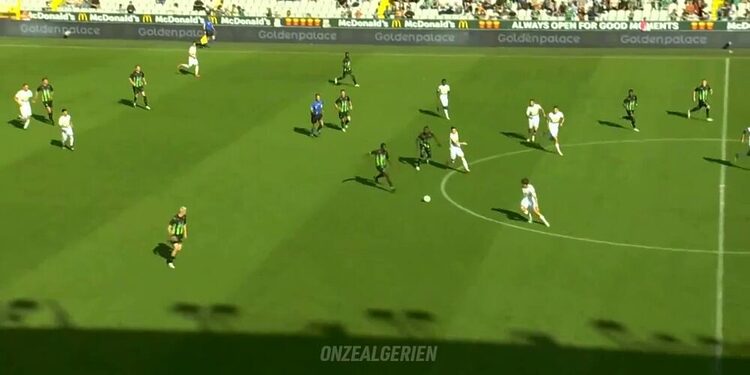 Amoura vs Cercle Bruges (première titularisation, doublé) video 1
