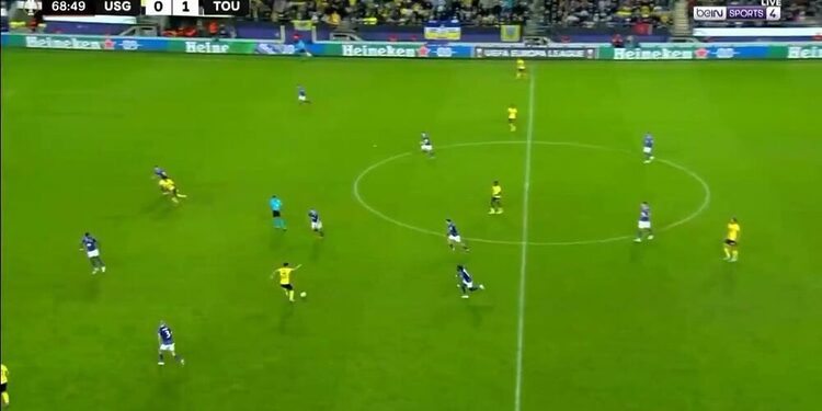 Video : LE BUT DE AMOURA FACE À TOULOUSE QUELQUES TEMPS APRÈS SON ENTRÉE EN JEU 1