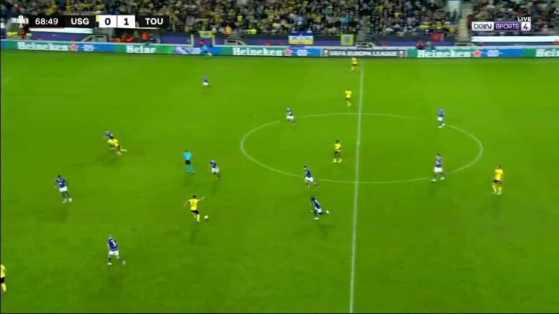 Video : LE BUT DE AMOURA FACE À TOULOUSE QUELQUES TEMPS APRÈS SON ENTRÉE EN JEU