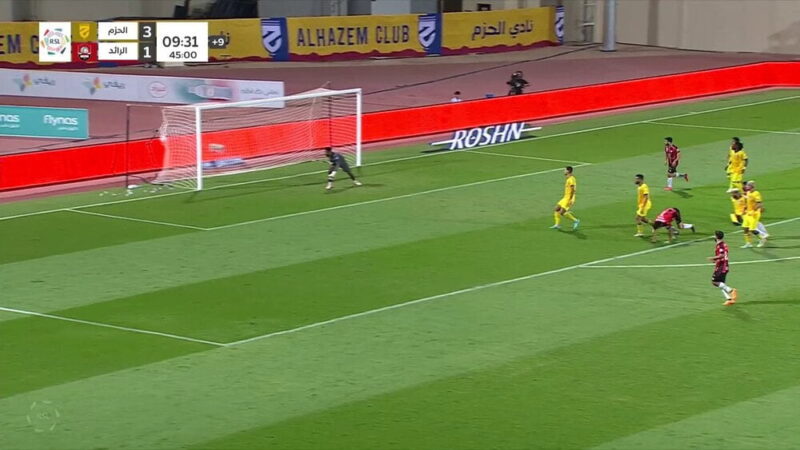 شاهد هدف تاريخي من أمير سعيود لاعب الرائد في الدوري السعودي اليوم