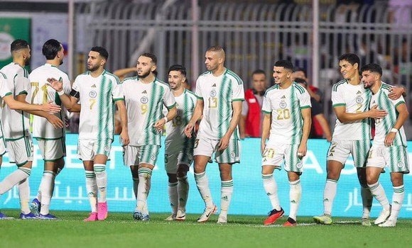 l'Algérie bat le Cap Vert 5-1 1
