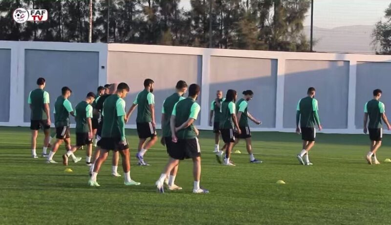 vidéo : l’entraînement de nos Verts à la veille de la rencontre face à la Somalie