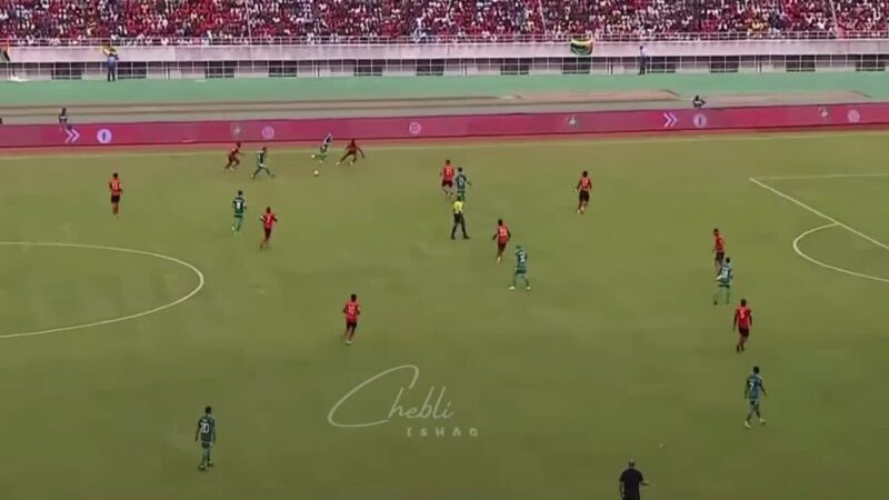 شاهد تسديدة غويري الرائعة التي اصطدمت بالعارضة