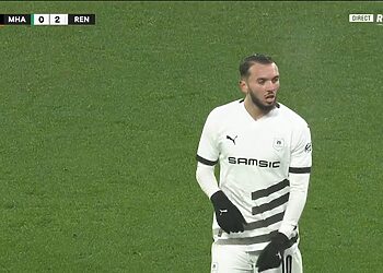 Le but de Amine Gouiri avec rennes en Europa Ligue 18