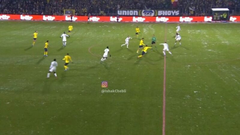 Vidéo : très beau but de Mohamed Amine amoura face au cercle Bruges