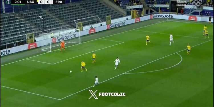 LE BUT DE FARÈS CHAÏBI AVEC L’EINTRACHT FRANCFORT vidéo 1