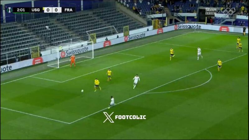 LE BUT DE FARÈS CHAÏBI AVEC L’EINTRACHT FRANCFORT vidéo