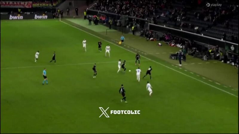 passe décisive Mohamed amoura vs frankfurt