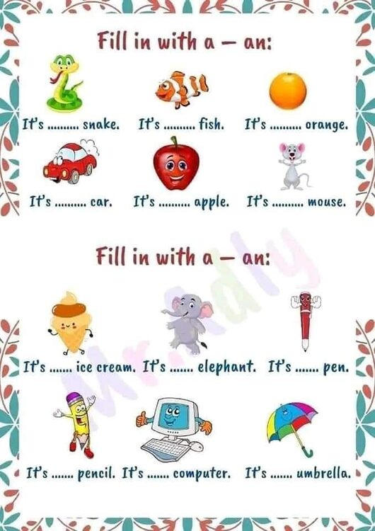 مراجعة انجليزية السنة الثالثة 3 ابتدائي الفصل الثالث 2