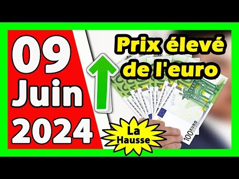 Prix d'euro en Algérie aujourd'hui 09 juin 2024 Taux de change Cours dollars devise 1