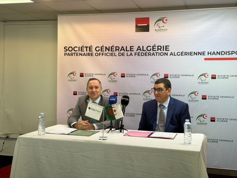 Société Générale Algérie et la Fédération Algérienne Handisport renouvellent leur partenariat pour la treizième année consécutive.