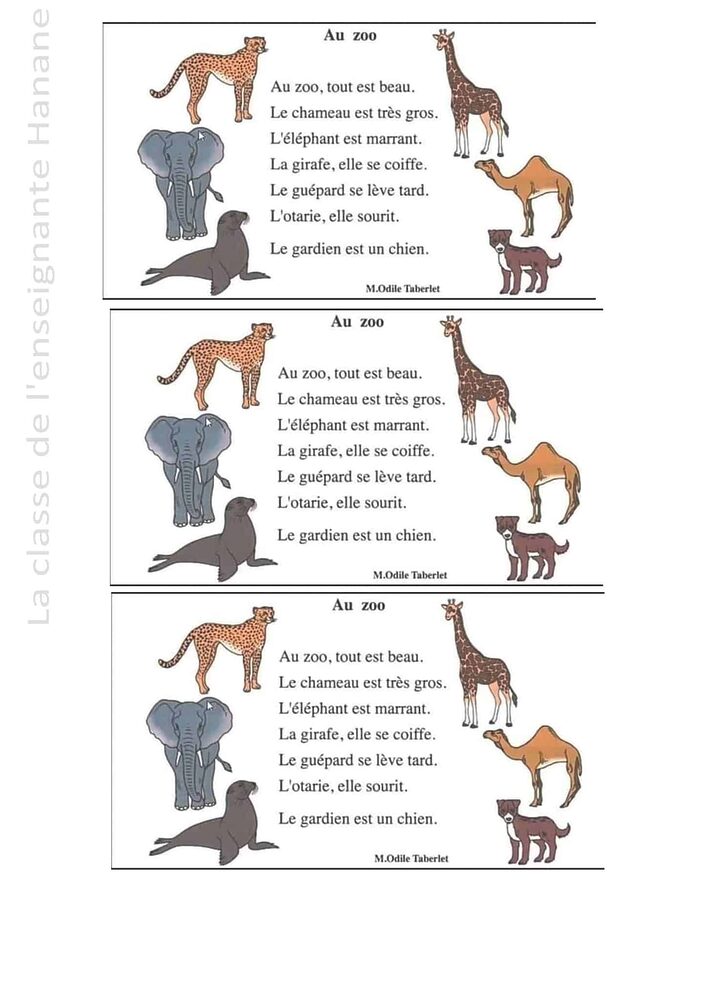 Comptines proposées pour 3AP.4AP et 5AP 1