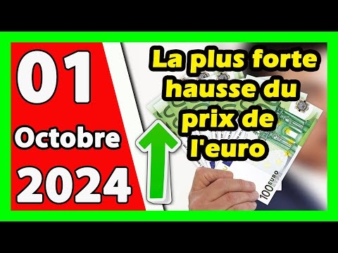 Algérie devise : Prix d'euro en algerie aujourd'hui 1 octobre 2024 Taux de change Cours dollars devise 1