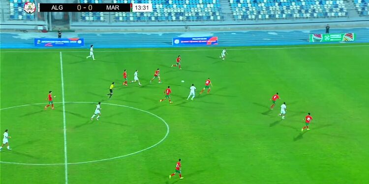 Le but de Mohamed ZEGHADI face au Maroc 1