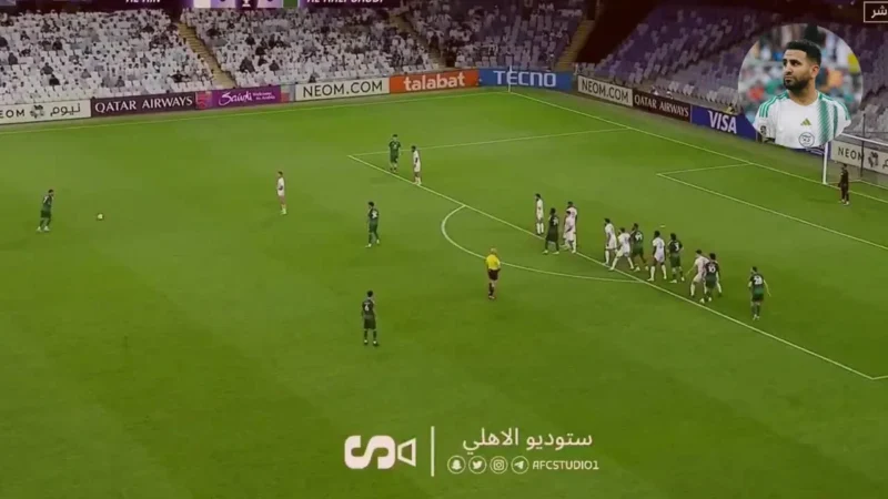 شاهد بالفيديو تمريرتين حاسمتين رياض محرز ضد العين الاماراتي | Assist Riyad Mahrez vs al Ain