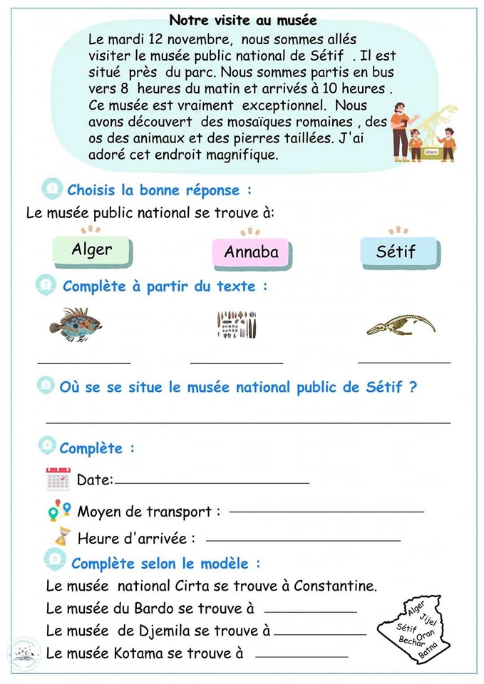 Au musée 5AP 2