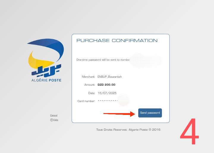 طريقة التسجيلات للطلبة القدامى ( دفع حقوق التسجيل ) progres.mesrsdz/epaiement 7 طريقة التسجيلات للطلبة القدامى ( دفع حقوق التسجيل ) progres.mesrsdz/epaiement 4