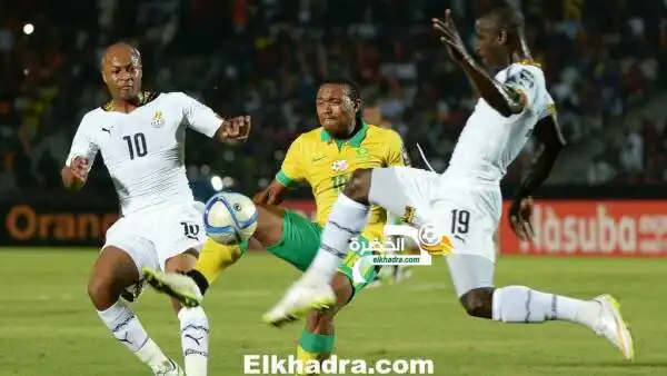 كأس افريقيا 2015 : غانا تفوز 2-1 على جنوب افريقيا و تتاهل متصدرة للمجموعة الثالثة