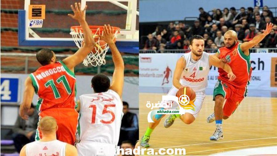 اقصاء الجزائر من بلوغ نهائيات أمم إفريقيا لكرة السلة بعد الخسارة من المغرب 84-71 في سلا 1