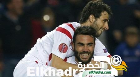 فوز صعب لاشبيلية الاسباني على ارضه ضمن اليوروباليج على ضيفه بروسيا مونشنجلادباخ الالماني