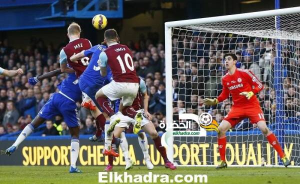 تشيلسي المتصدر يقدم هدية لملاحقه مانشستر سيتي بتعادله 1-1 مع بيرنلي