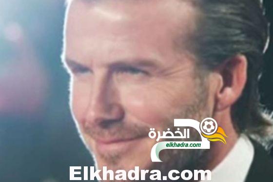 صورة  للنجم الإنجليزي ديفيد بيكهام مع نجم هوليوود تخطف قلوب الجميلات