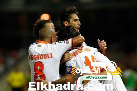 فغولي يساهم في فوز فالنسيا على غيلاس وقرطبة بهدفين لهدف