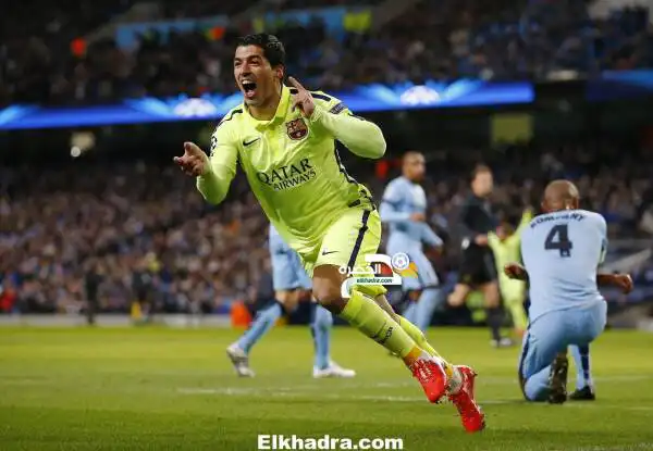 دوري أبطال أوروبا : برشلونة يفوز على مانشستر سيتي بهدفين لهدف