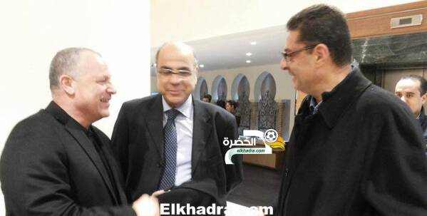 روراوة و أبوريدة يزوران إقامة بعثة فريق الأهلي المصري بمدينة البليدة