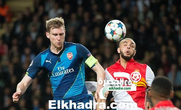 آرسنال يخرج من دوري أبطال أوروبا رغم الفوز على موناكو الفرنسي بهدفين