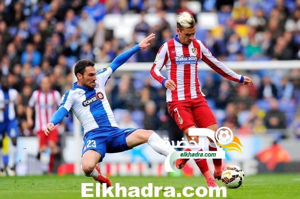 التعادل السلبي يحسم لقاء اسبانيول امام ضيفه اتلتيكو مدريد