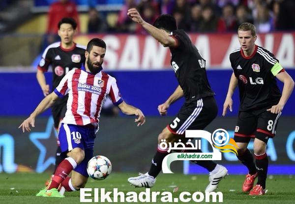 أتليتيكو مدريد إلى ربع نهائي دوري أبطال أوروبا على حساب ليفركوزن 3