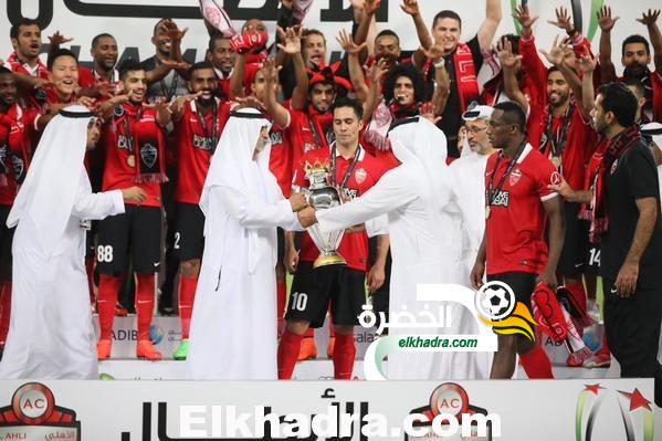 الأهلي يفوز علي العين بهدف وحيد ويحتفظ بلقب سوبر الخليج العربي 1