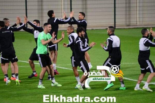 التشكيلة الأساسية المحتملة للمنتخب الجزائري أمام قطر وديا