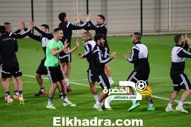 بالصور.. الحصة التدريبية الثانية للمنتخب الوطني في الدوحة القطرية 1