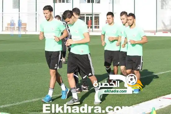 بالصور الحصة التدريبية للمنتخب الوطني للمحليين تحت إشراف غوركوف