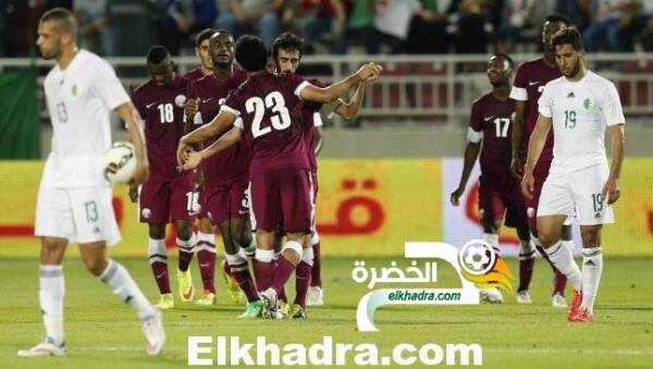 صور مباراة قطر والجزائر