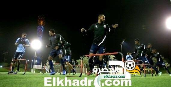 بالصور.. استعدادات المنتخب القطري لمواجهة الجزائر الودية