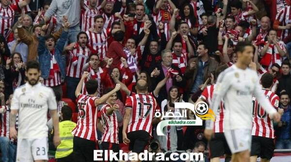 الدوري الإسباني : ريال مدريد يخسر أمام مضيفه اتلتيك بيلباو 0-1