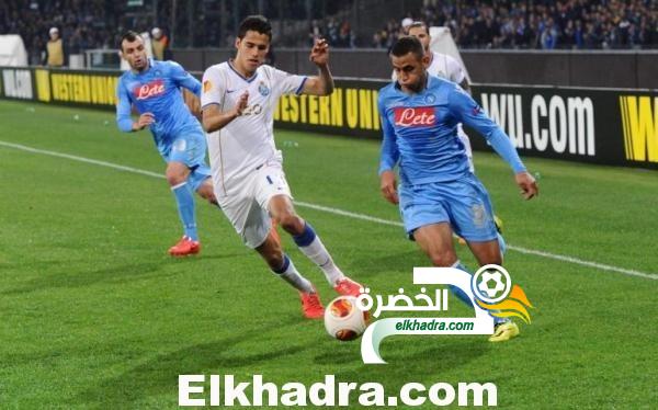 فوزي غلام يوافق على تجديد تعاقده مع نابولي لمدة 4 سنوات