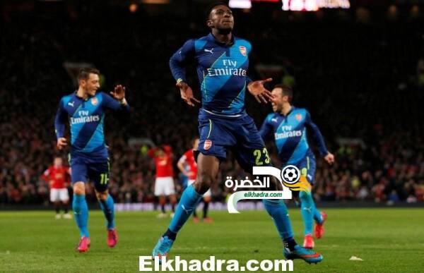 كأس الاتحاد الإنجليزي : ارسنال إلى المربع الذهبي بعد فوزه على  مانشستر يونايتد  2 / 1